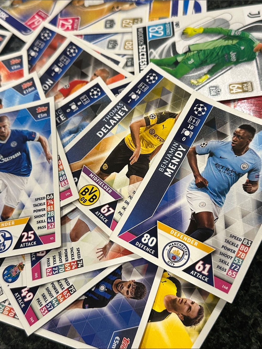 World Cup TOPPS match attack UEFA Soccer Trading Card Lot Collectible Cards - Picture 4 of 13
